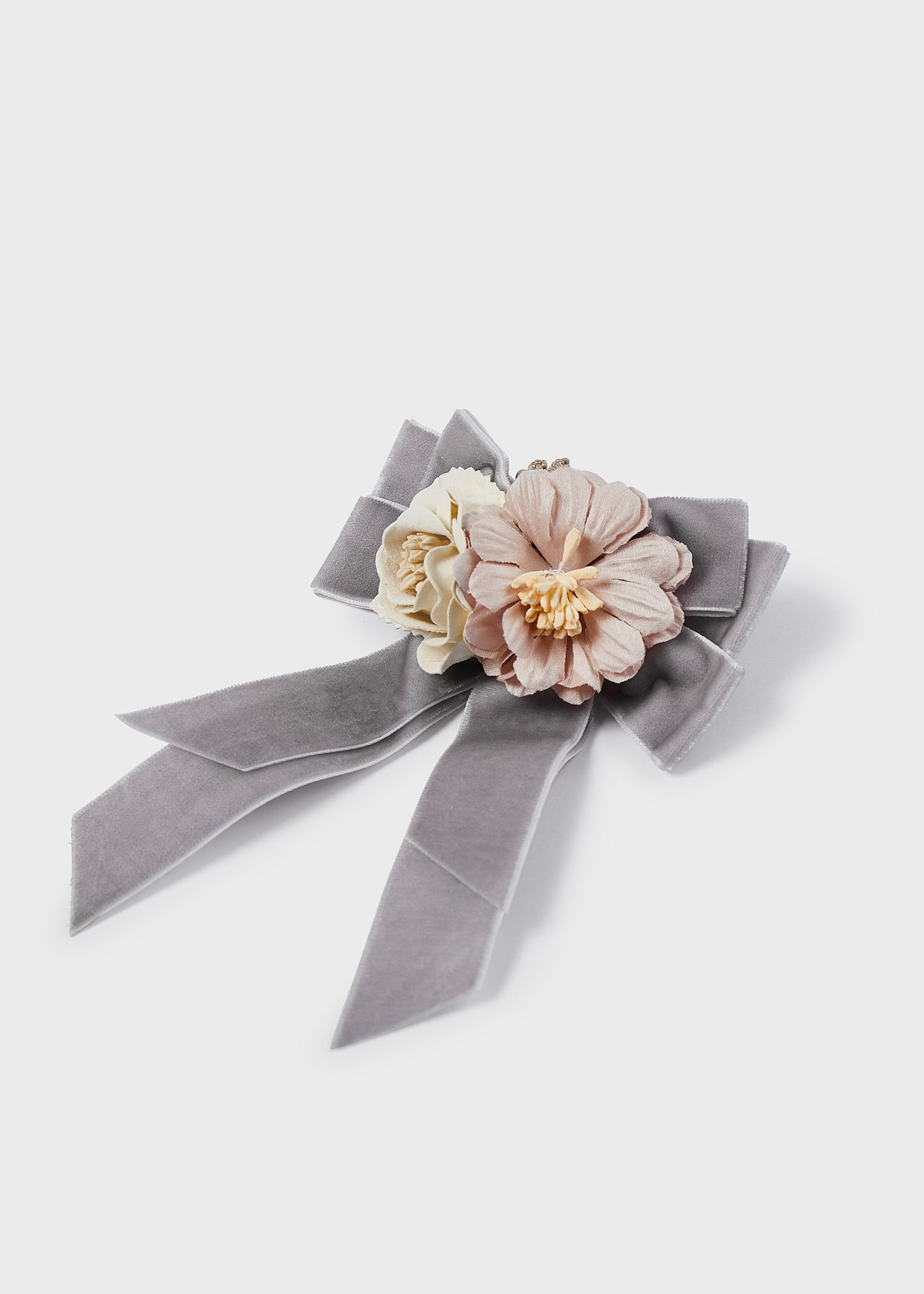 Laço floral para menina