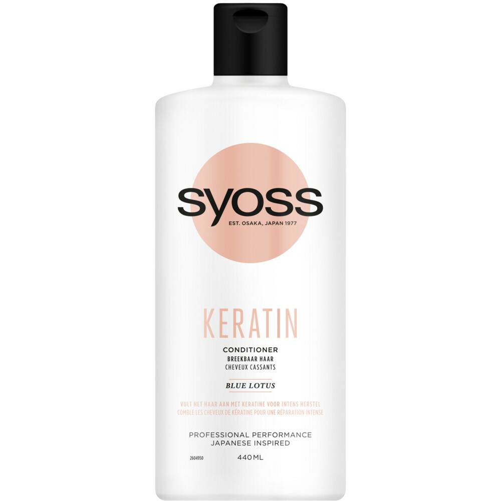 Syoss Keratin Shampoo & Conditioner + Beauty Elixir Absolute Haarolie Pakket