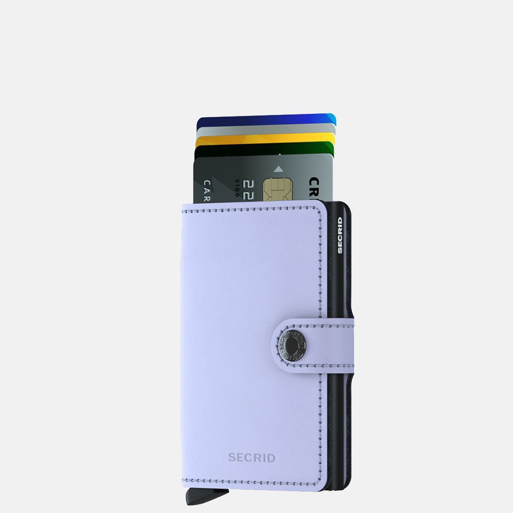 Secrid Miniwallet Matte Lilac Black
