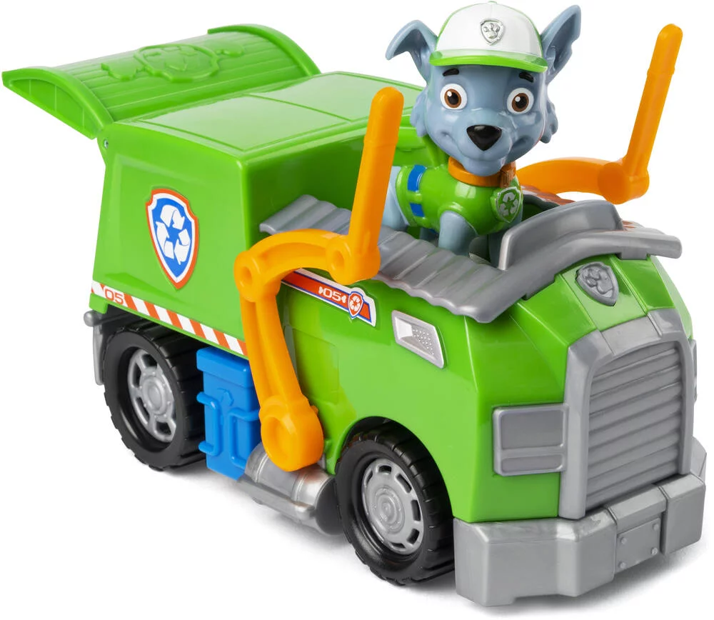 VEHICULE + FIGURINE ROCKY PAT'PATROUILLE