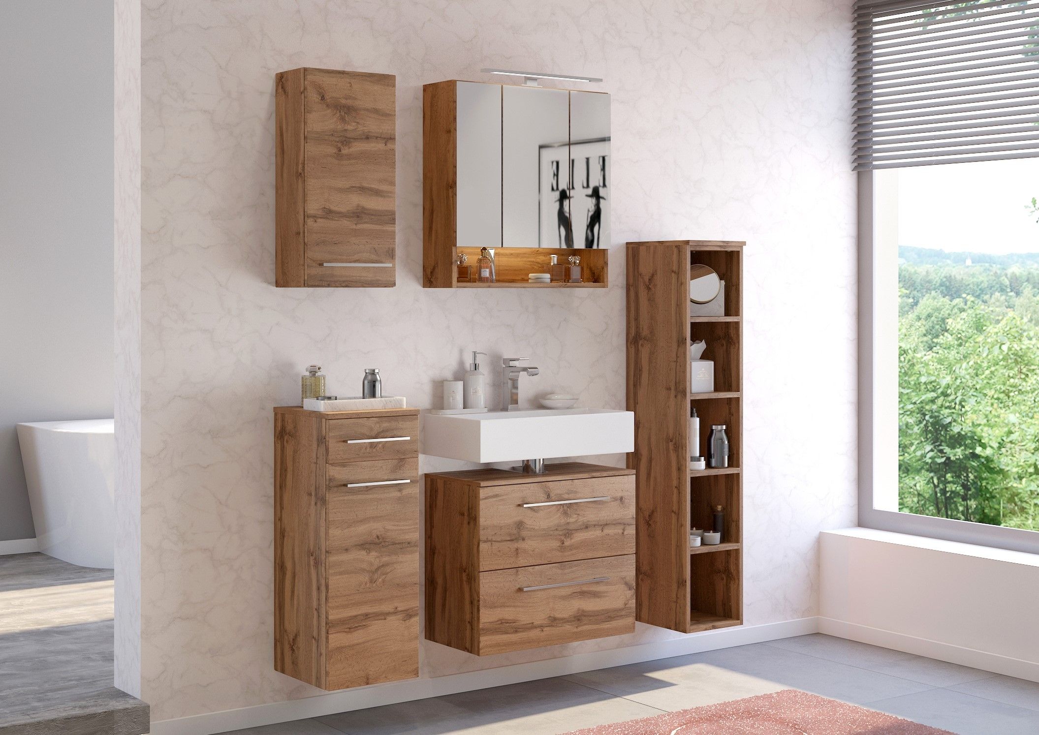 Spiegelschrank 3D LIVORNO