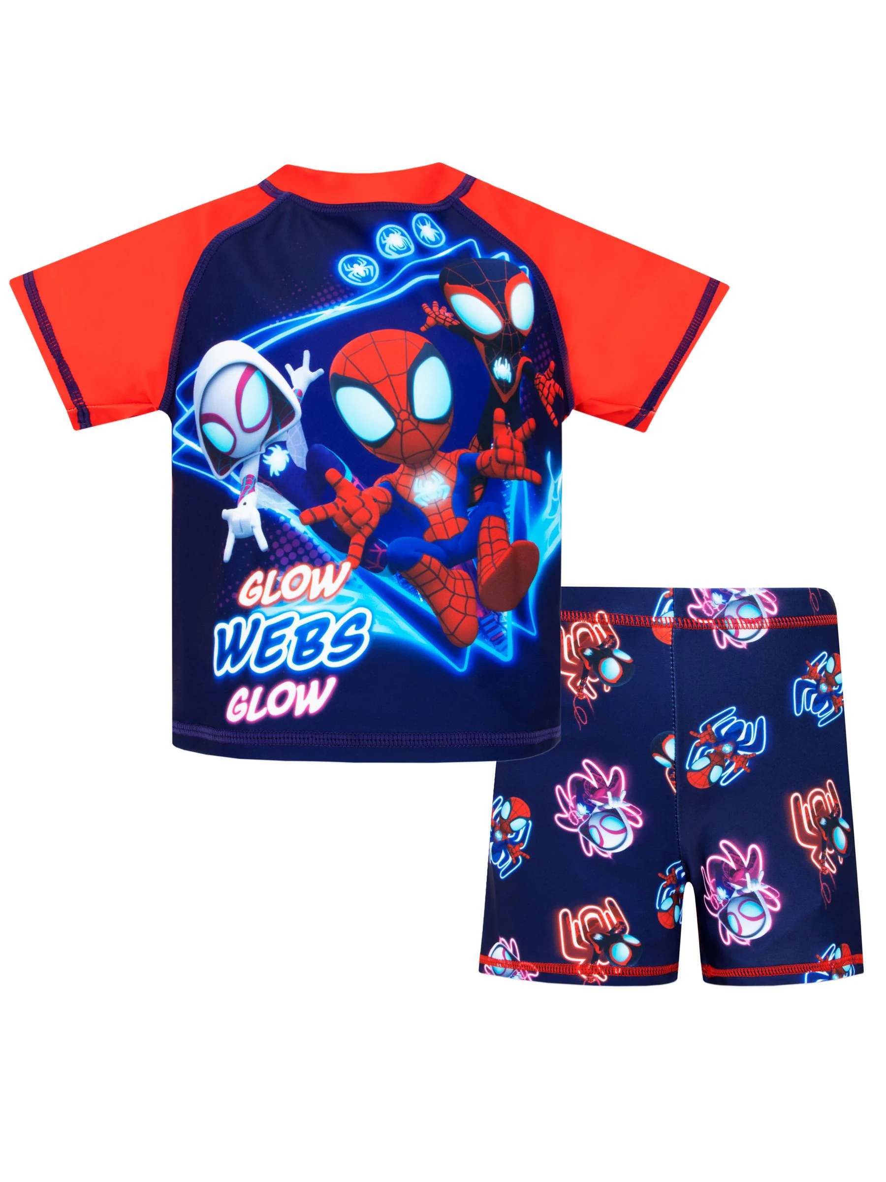 Personage Spiderman top en zwemset
