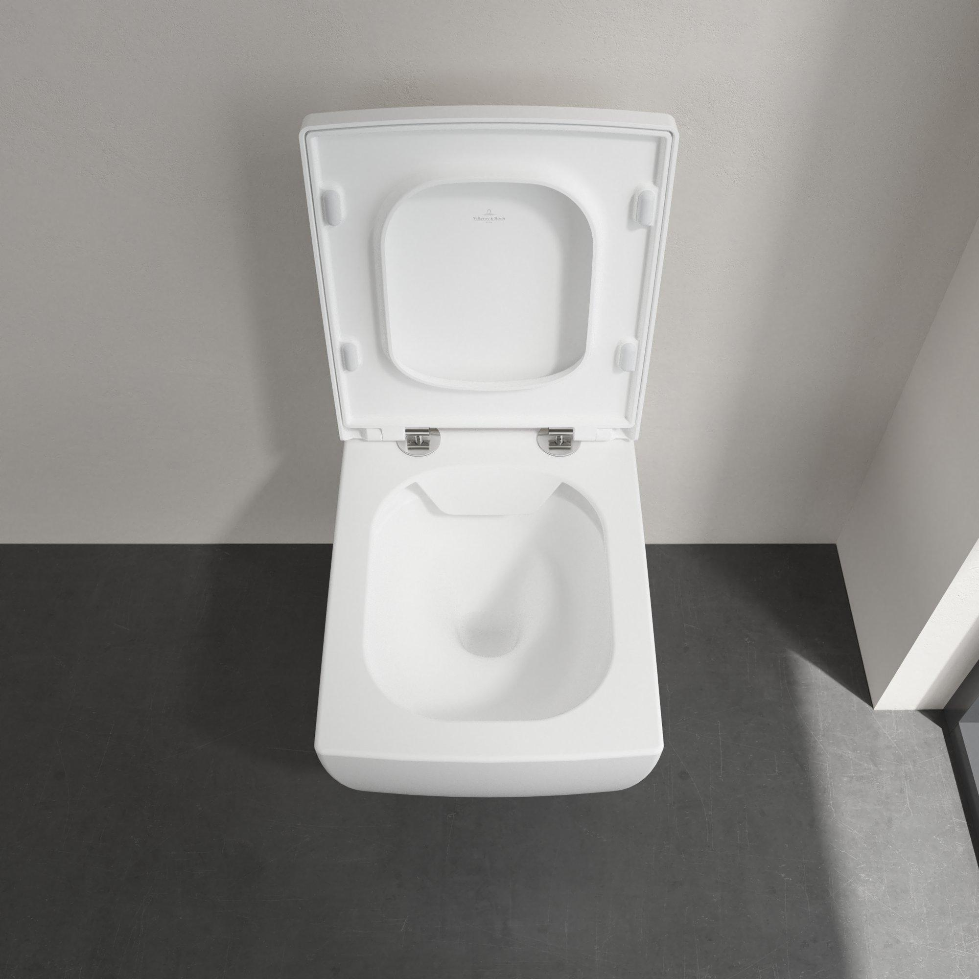 Villeroy & Boch Memento 2.0 softclose toiletzitting met quick release wit mat