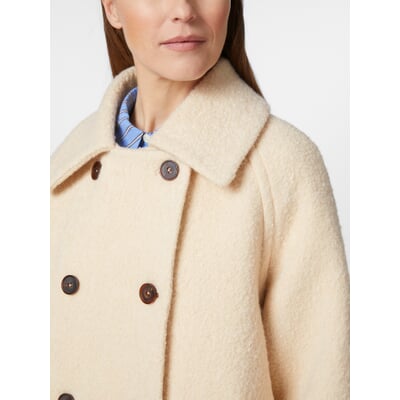 Damen-Bouclémantel, Beige
