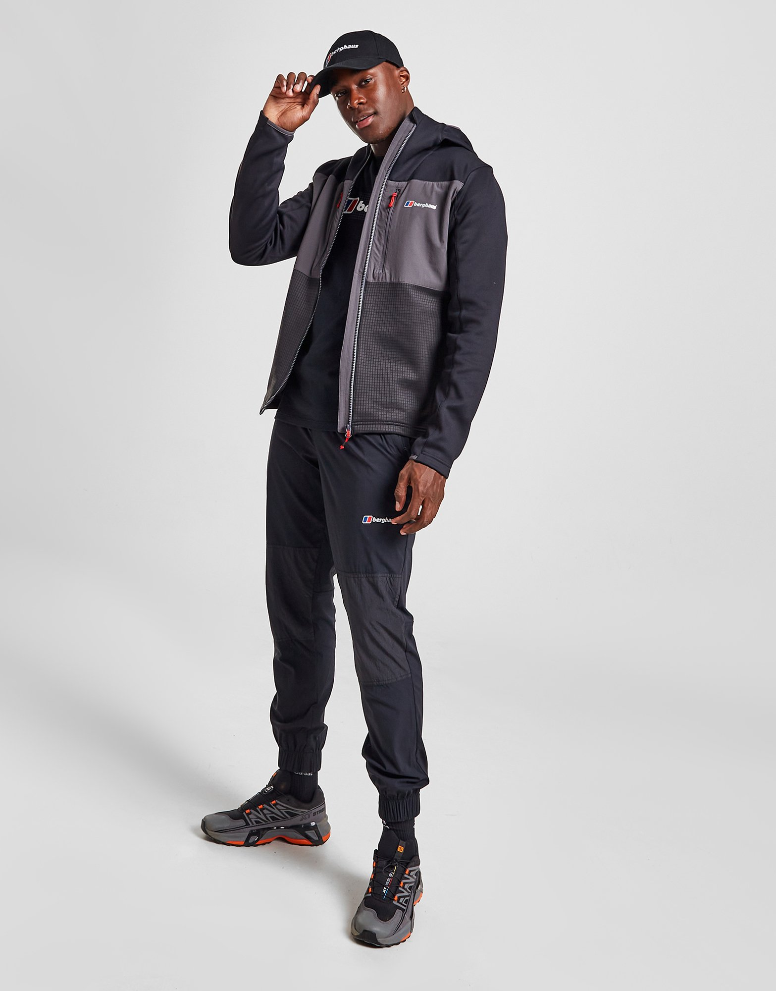 Berghaus Sweat à capuche Sidley Zippé Homme