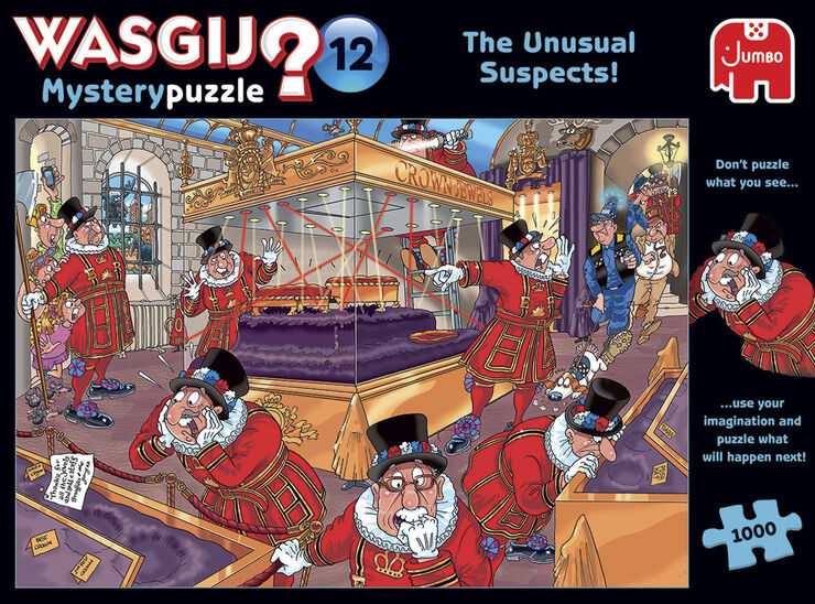 Wasgij puslespil The Unusual Suspects