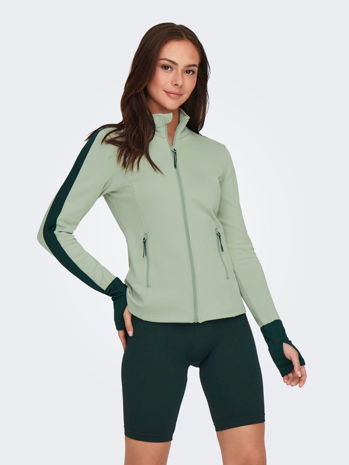 ONPJETTA Jacke Aqua Gray