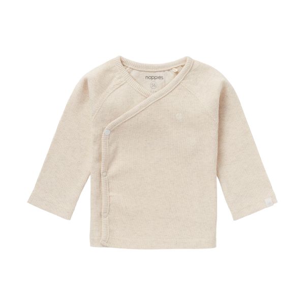 Noppies Rib Nanyuki Shirt Taupe Melange Mt. 44