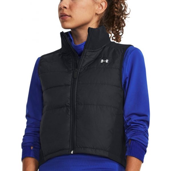 Under Armour Colete Mulher Strm Session Run Vest-blk 1378502-001 XS Preto