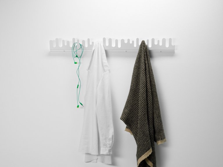 Design House Stockholm Wave Hanger wandkapstok zwart