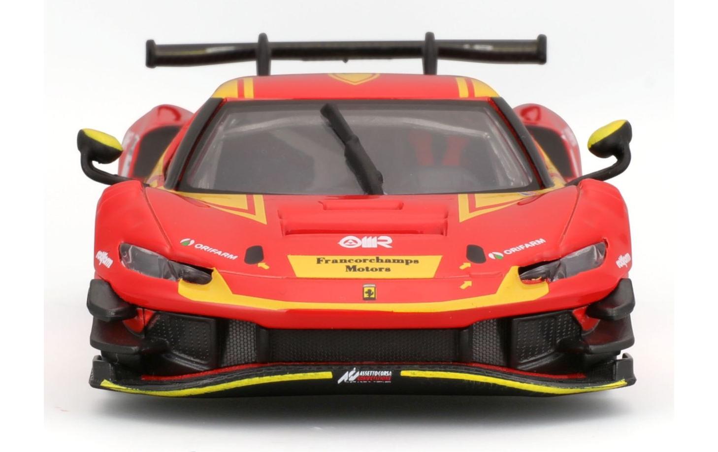 Ferrari Racing 296 GT3 2023 Rot 1:43Sammlermodell im Massstab 1:43