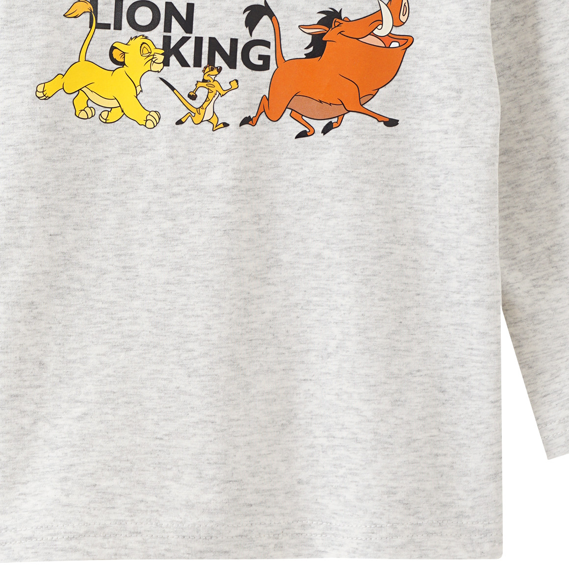 Topomini Der König der Löwen Langarmshirt mit Print hellgrau