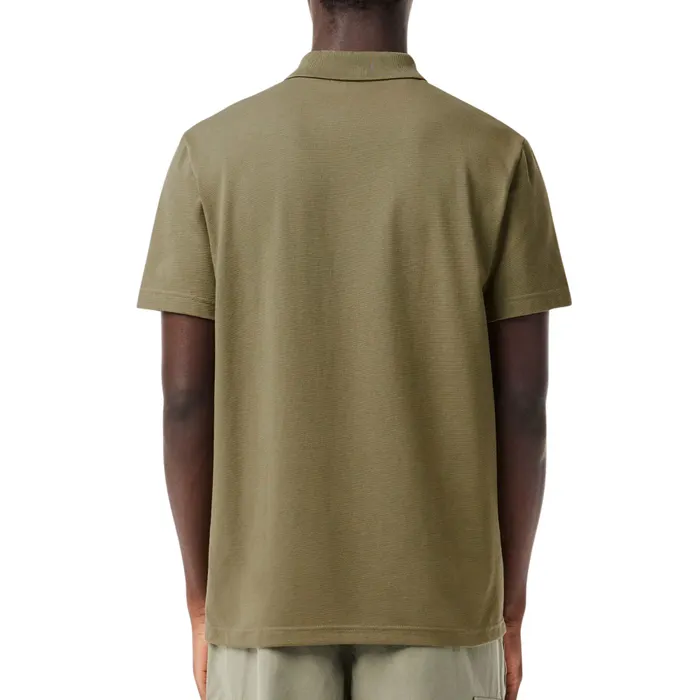 Lacoste Ribbed Collar Polo Heren
