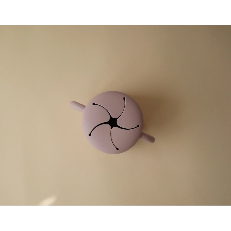 mushie Snackbecher Cloudy Mauve