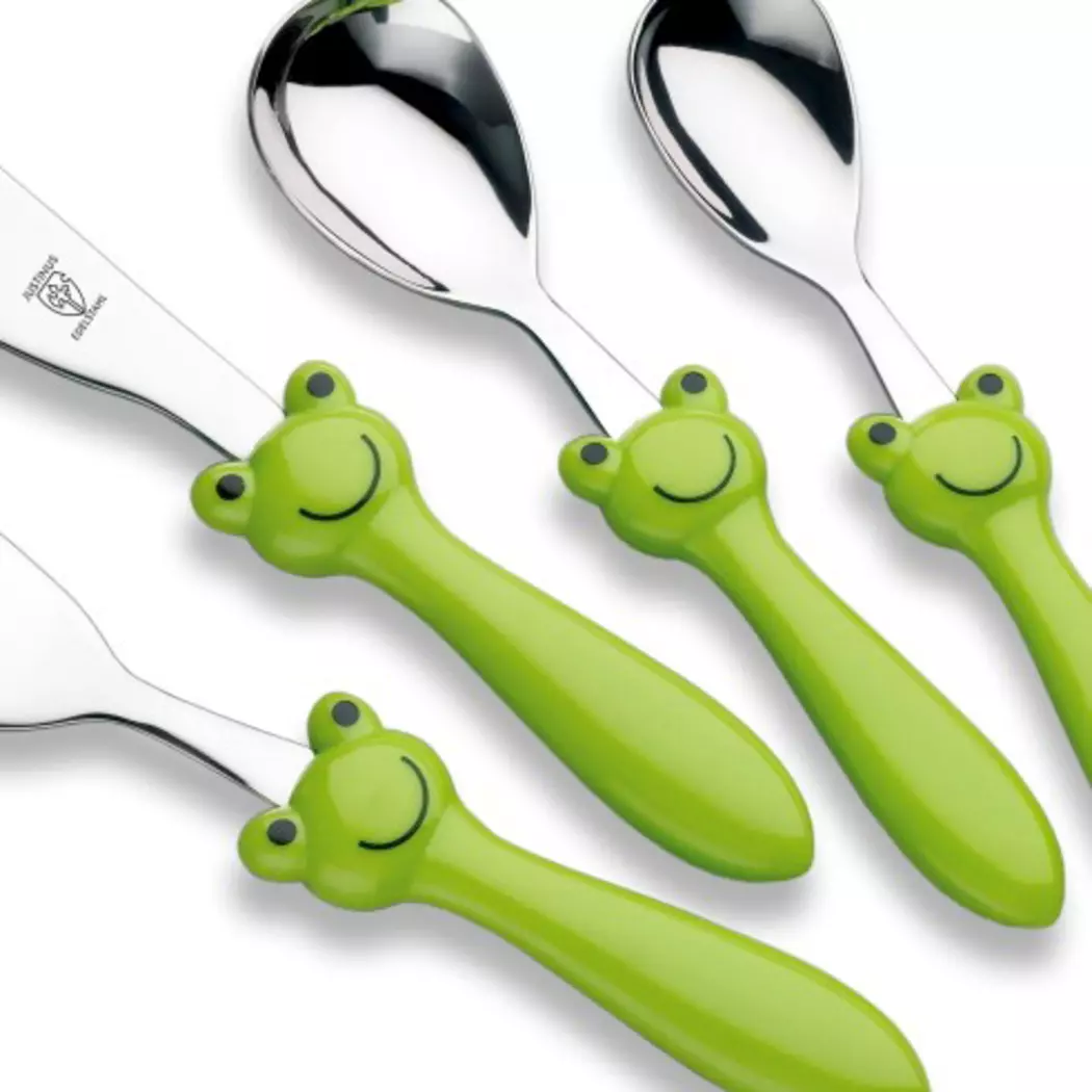 Kinderbesteck Frosch 4tlg.