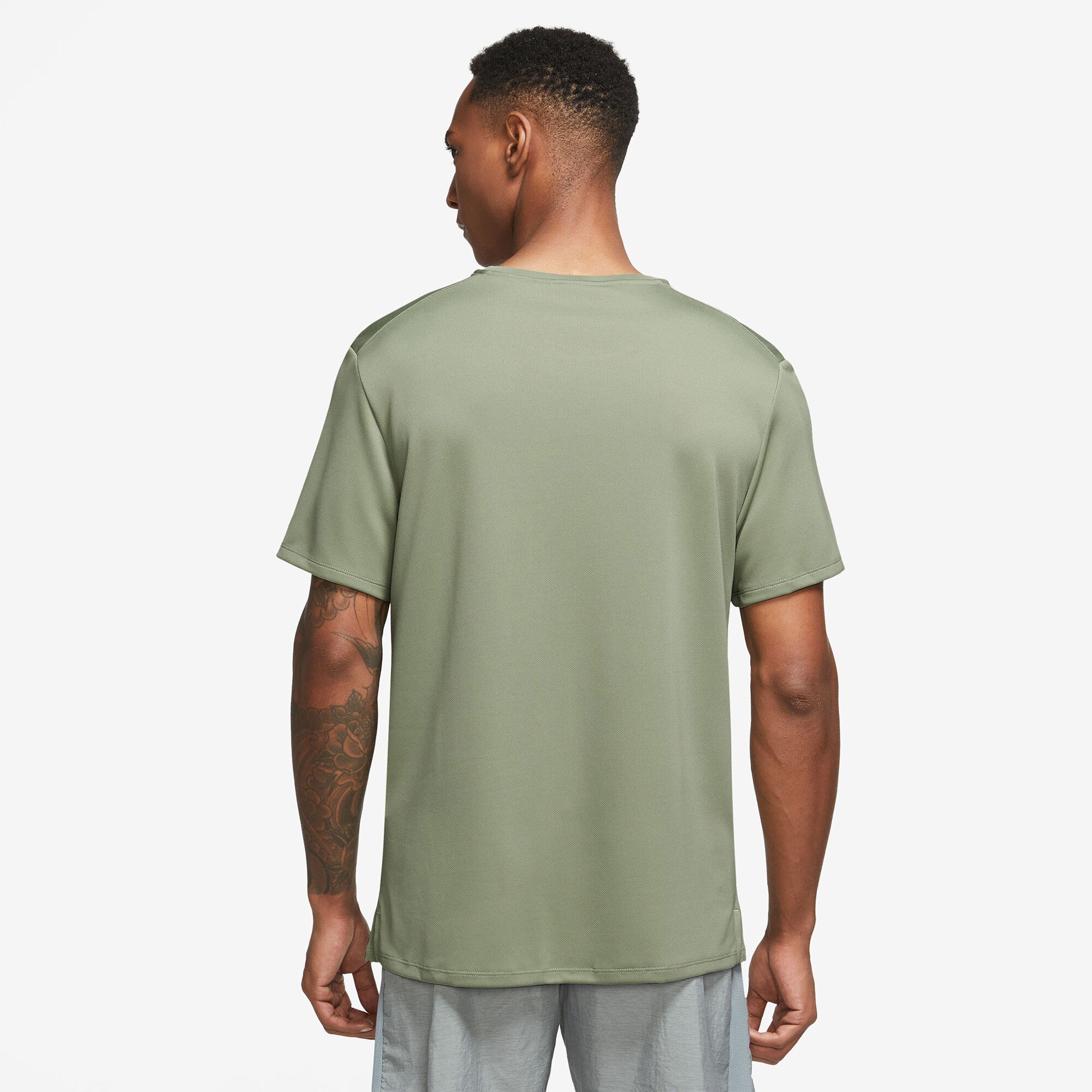 Dri-FIT Run Division Miler SS Top Herre 386/Oil Green