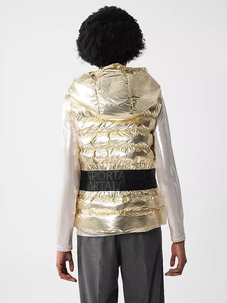 SPORTALM Steppgilet  gold