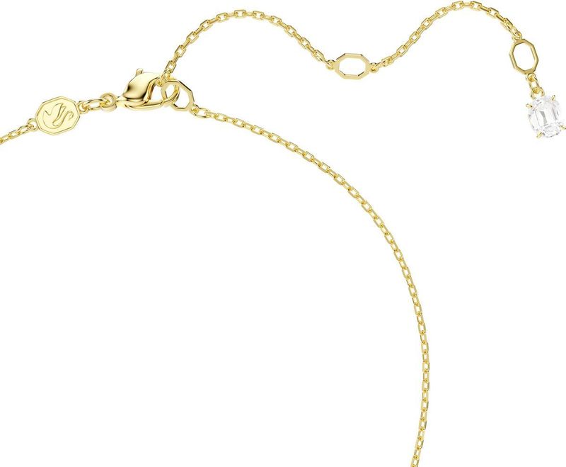 Swarovski - Mesmera - Dames Ketting - Transparant & Goudkleurig