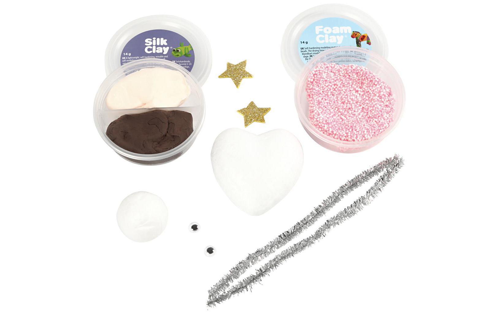 Modellier-Set Modellieren, Fee, 1 SetPerfekt als kleines Mitbringsel oder zum Füllen von Adventskalender, Schultüten, etc.