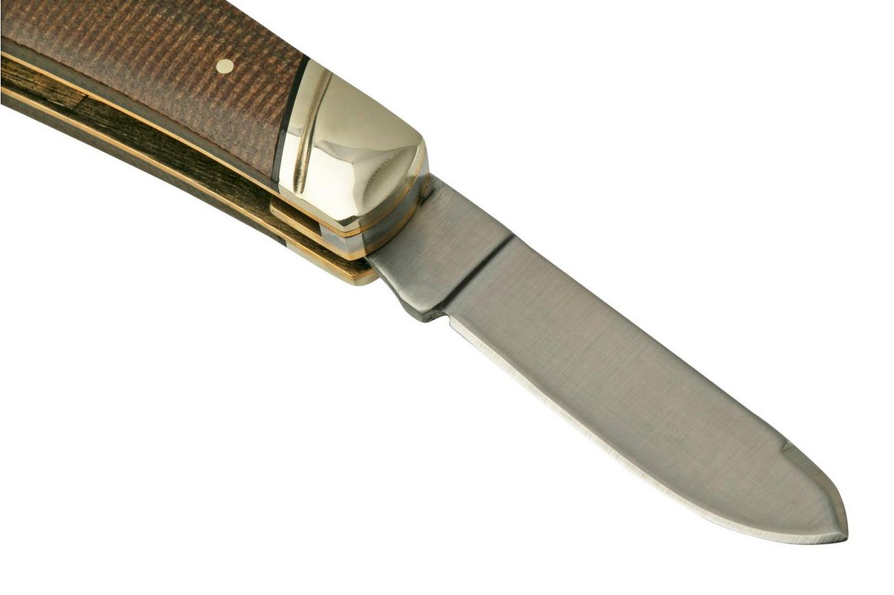 Rough Ryder Brown Burlap Stockman RR2334, zakmes