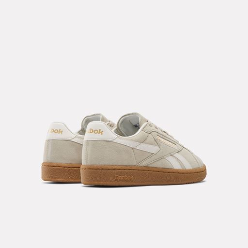 Reebok Club C Grounds Sneakers, Beige/Chalk/Gum, 38.5