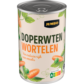 Jumbo Doperwten Wortelen Extra Fijn 400 g