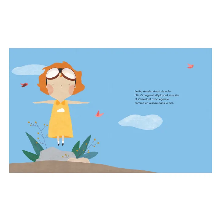 Kimane Livre Amelia Earhart - Petite et Grande
