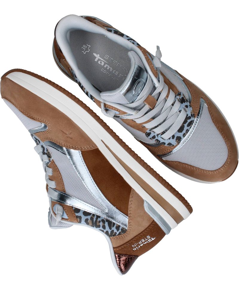 Tamaris Sneakers Cognac Dames