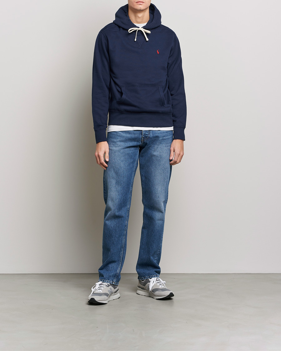 Polo Ralph Lauren RL Fleece Hoodie Cruise Navy