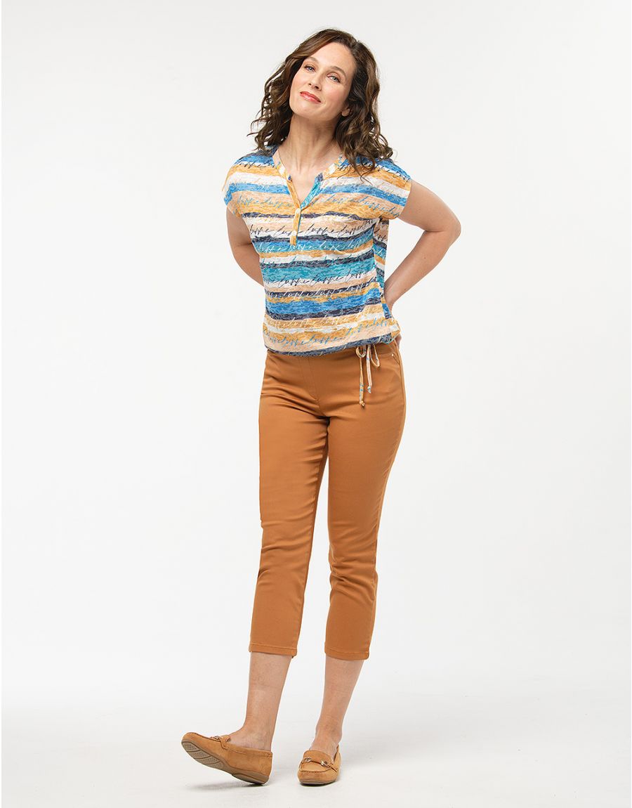Jegging coton caramel