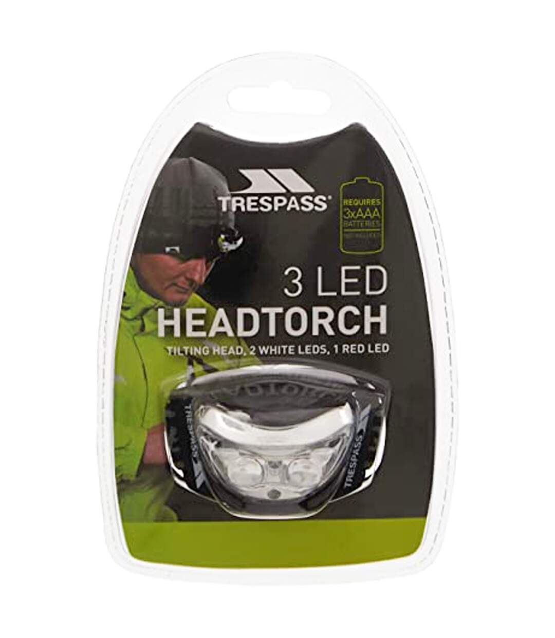Trespass - Lampe frontale LED (Noir) (Taille unique) - UTTP565