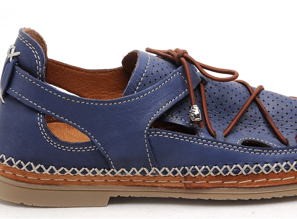 Coco abricot basses femme melincourt bleu