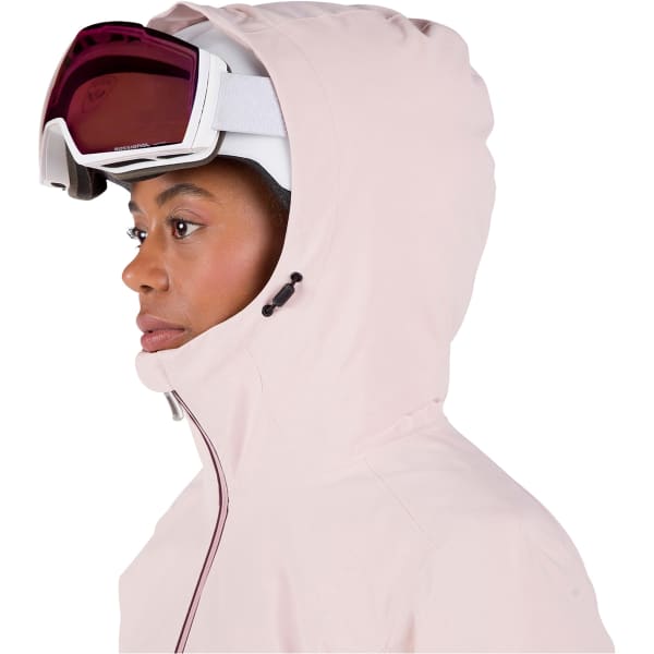 Veste de ski ROSSIGNOL W STRAWPILE JKT POWDER PINK