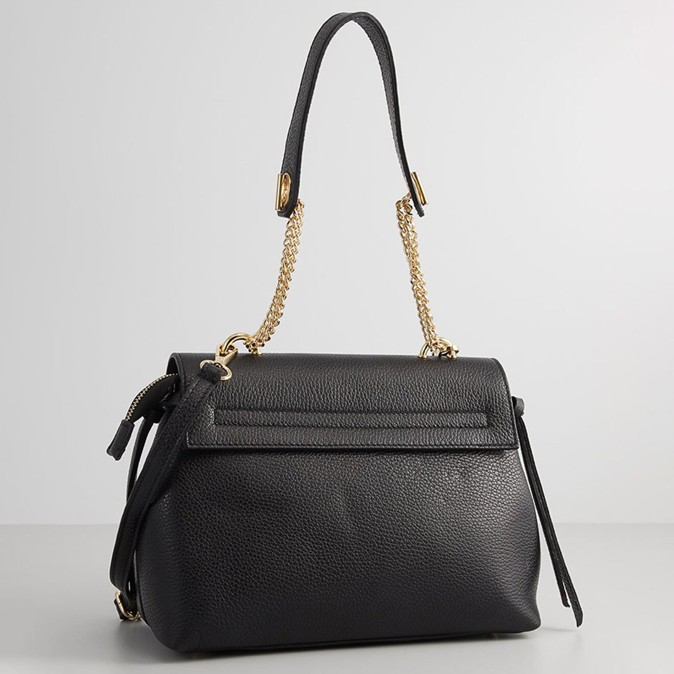 Christian Laurier Sac porté épaule en Cuir Grace noir - 27x18x11 cm