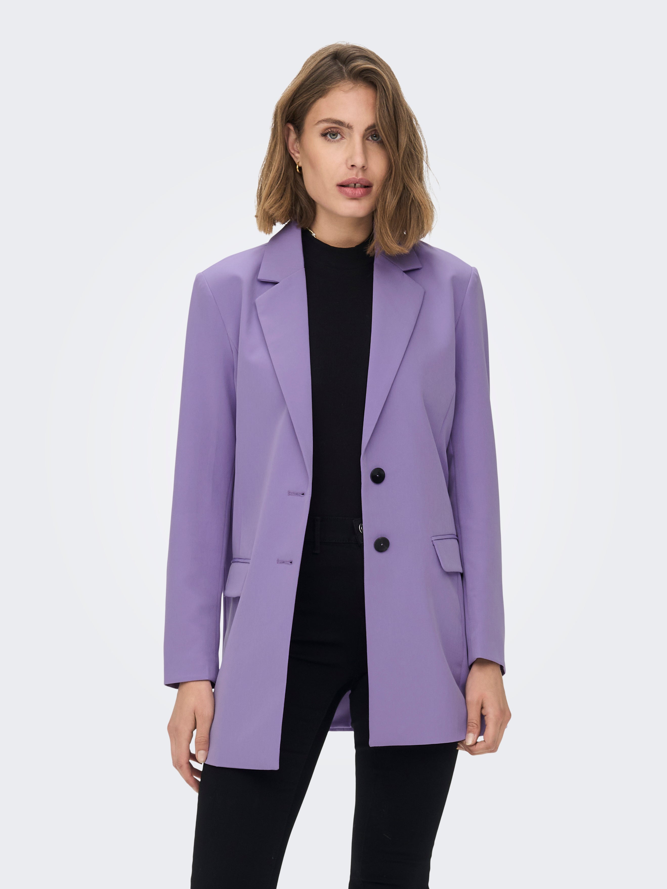 ONLNEW Blazer Paisley Purple