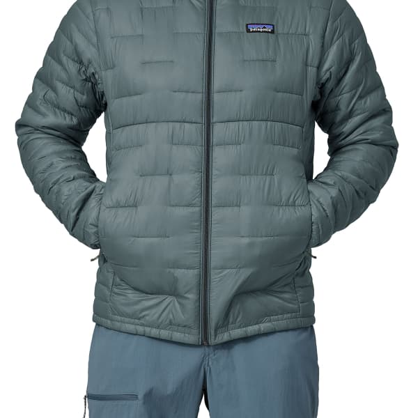 Doudoune randonnée PATAGONIA M'S MICRO PUFF HOODY NOUVEAU GREEN