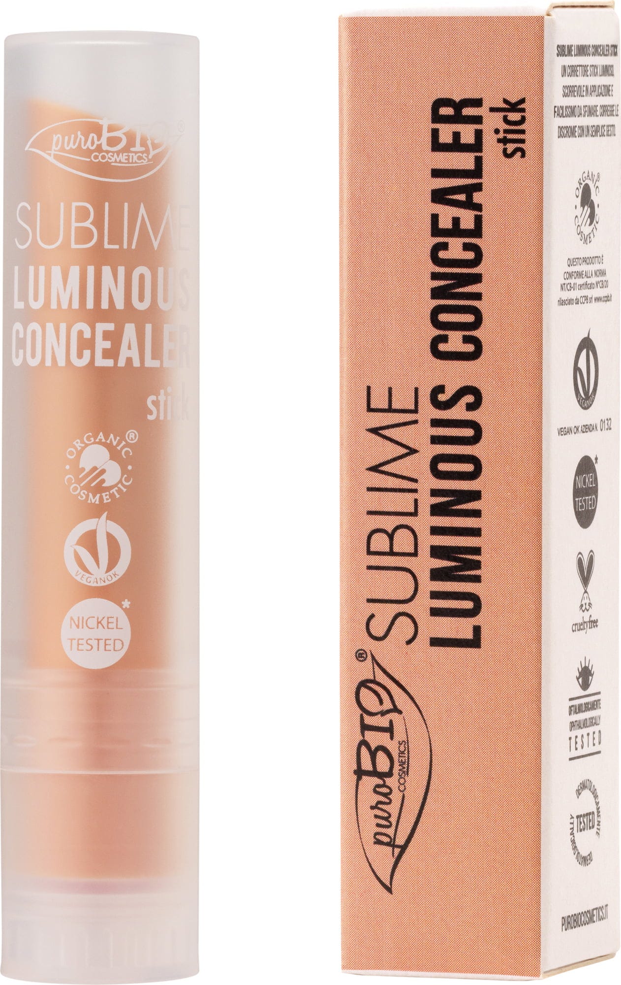 puroBIO cosmetics  Sublime Luminous Concealer Stick, 03 (3,60 g)