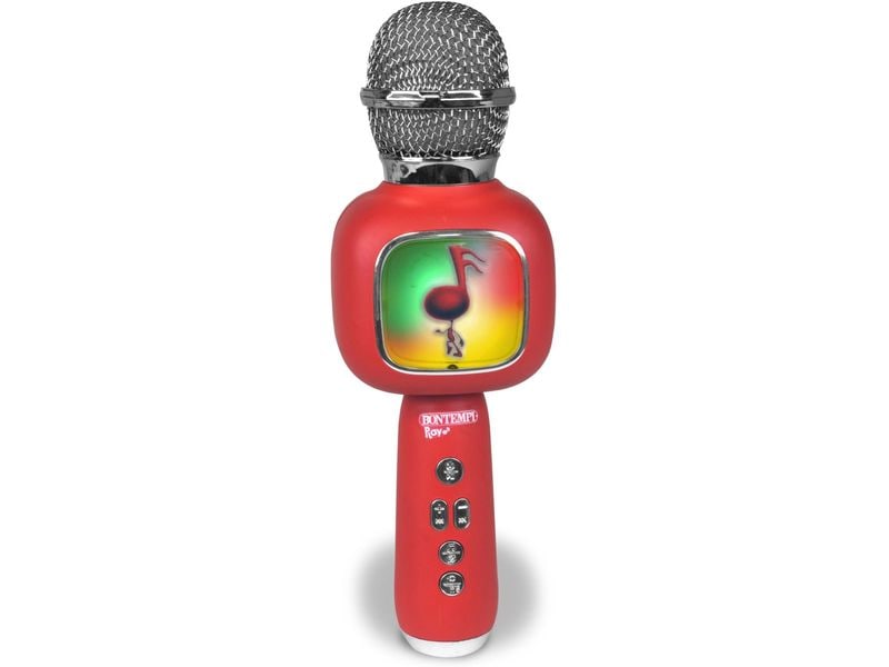 Bontempi Karaoke Mikrofon Rot Mikrofon für Kinder