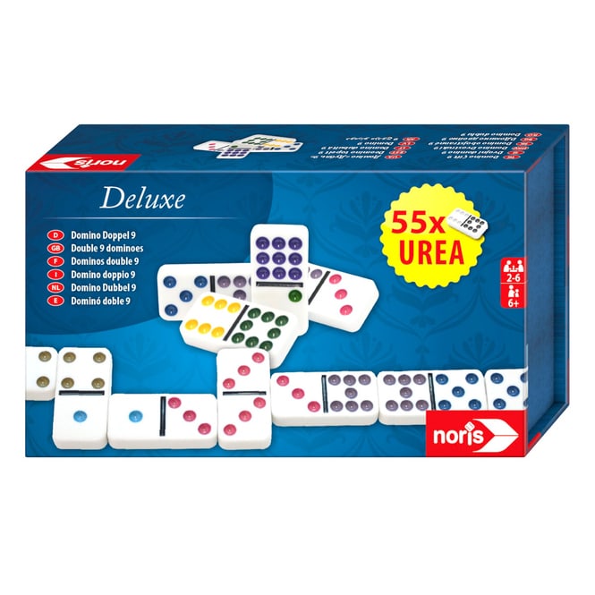 Domino Deluxe Doppel 9 -  Noris