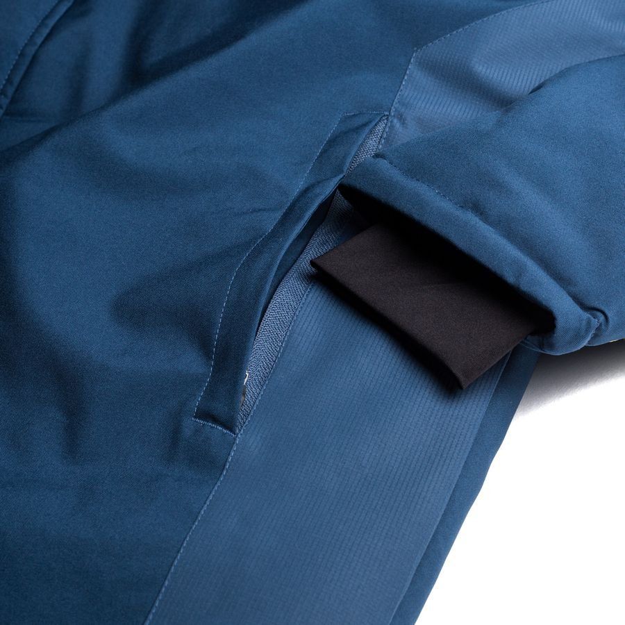 Hummel Lead Entraîneur Veste - Bleu Marine/Vert