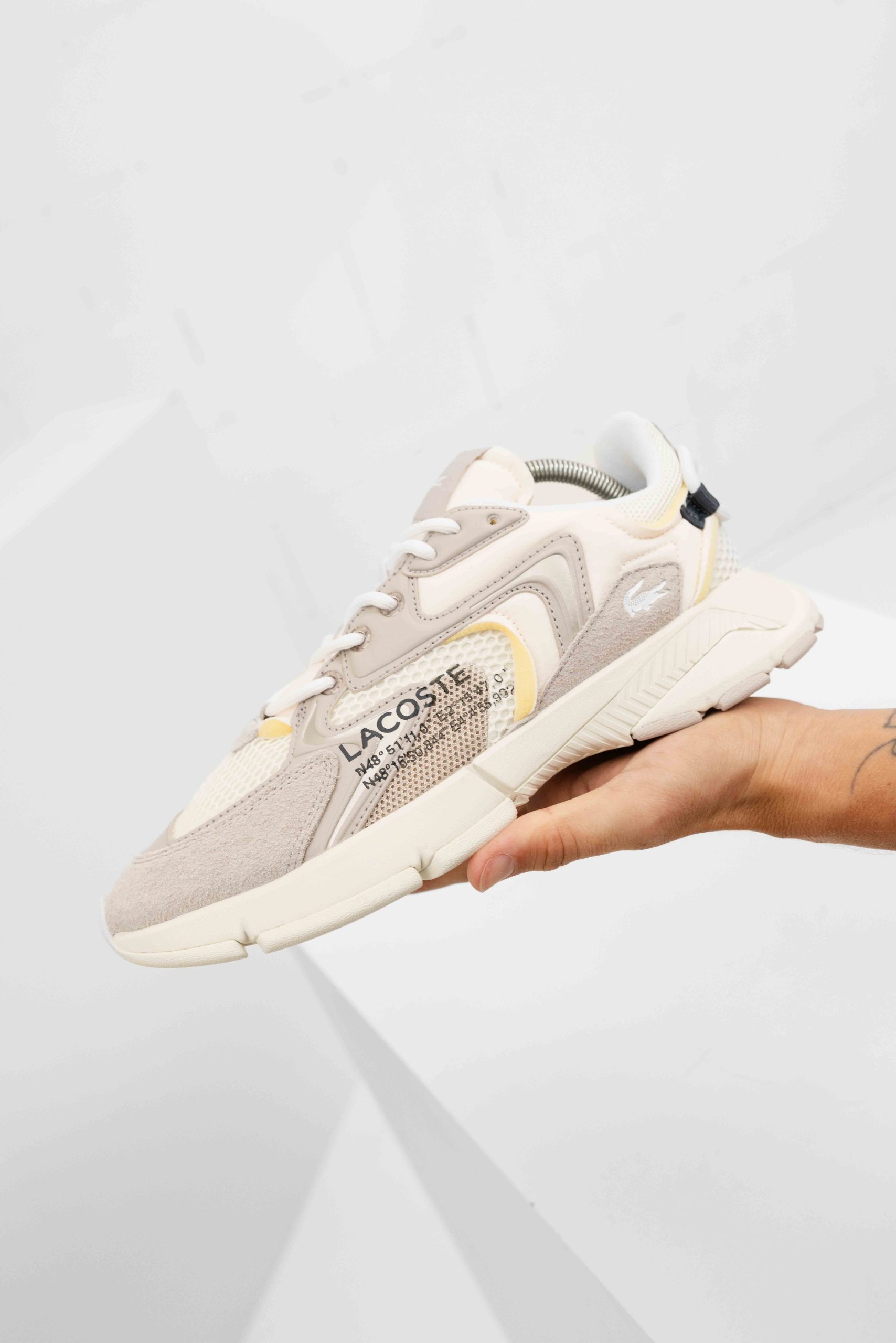 Lacoste Storm 96 2K Heren Wit/Zilver