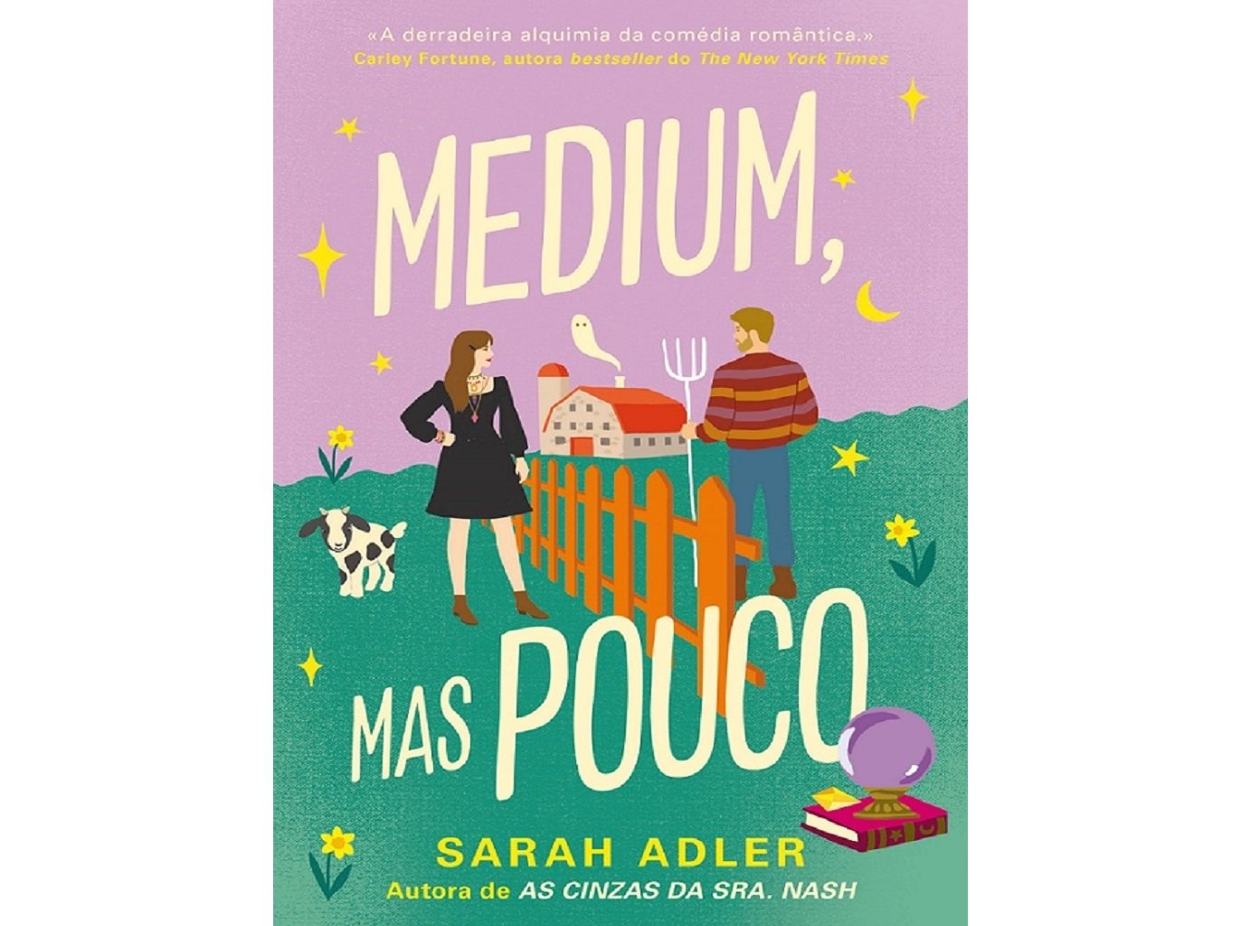 LIVRO MEDIUM MAS POUCO DE SARAH ADLER