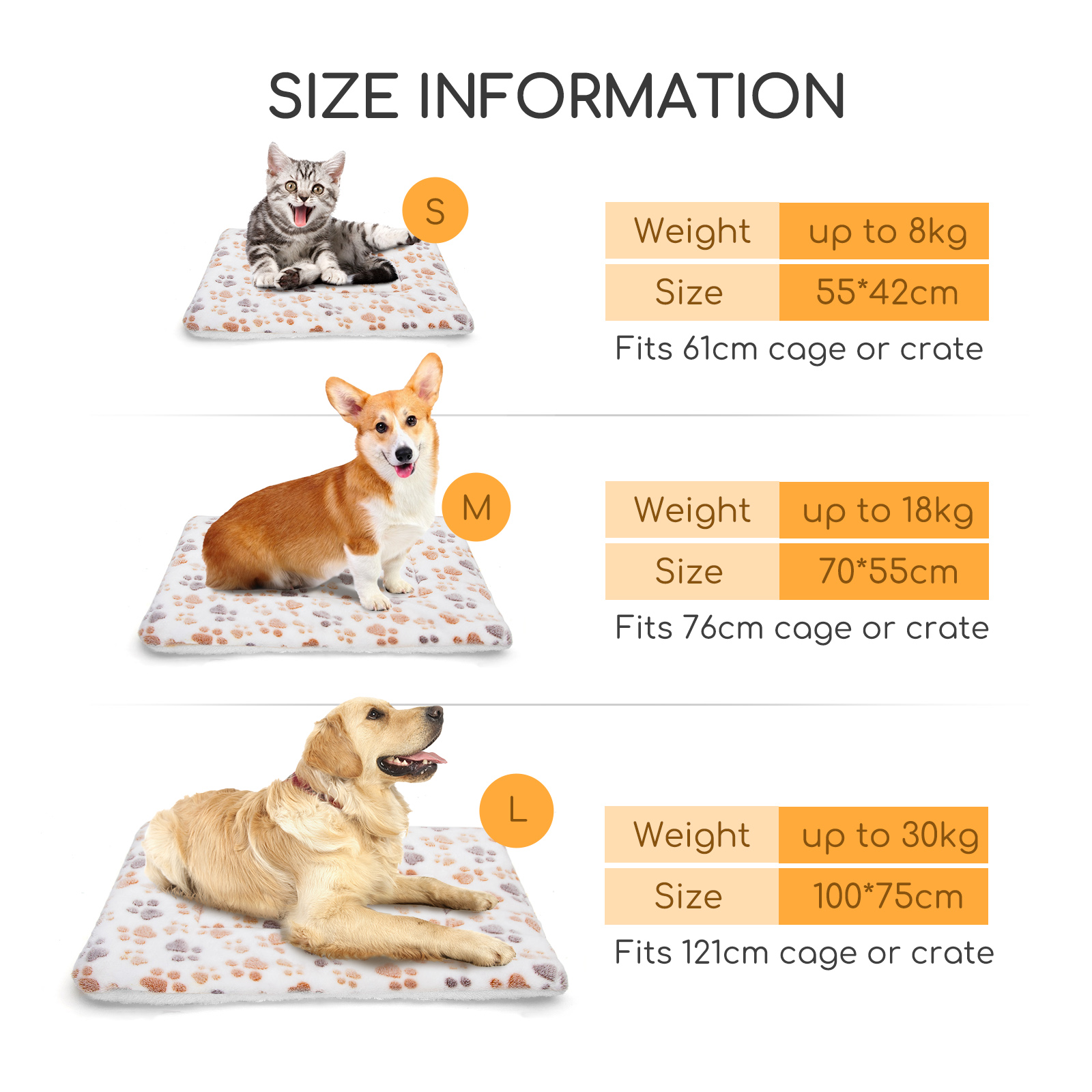 Tapetes para camas de animais de estimação Nobleza para cães, cobertores laváveis à mão e à máquina para cães, cobertores quentes para camas de cães e gatos.