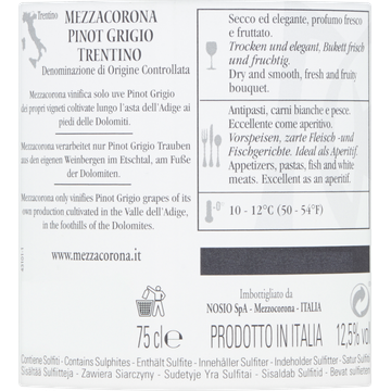 Mezzacorona - Pinot Grigio - 750ML