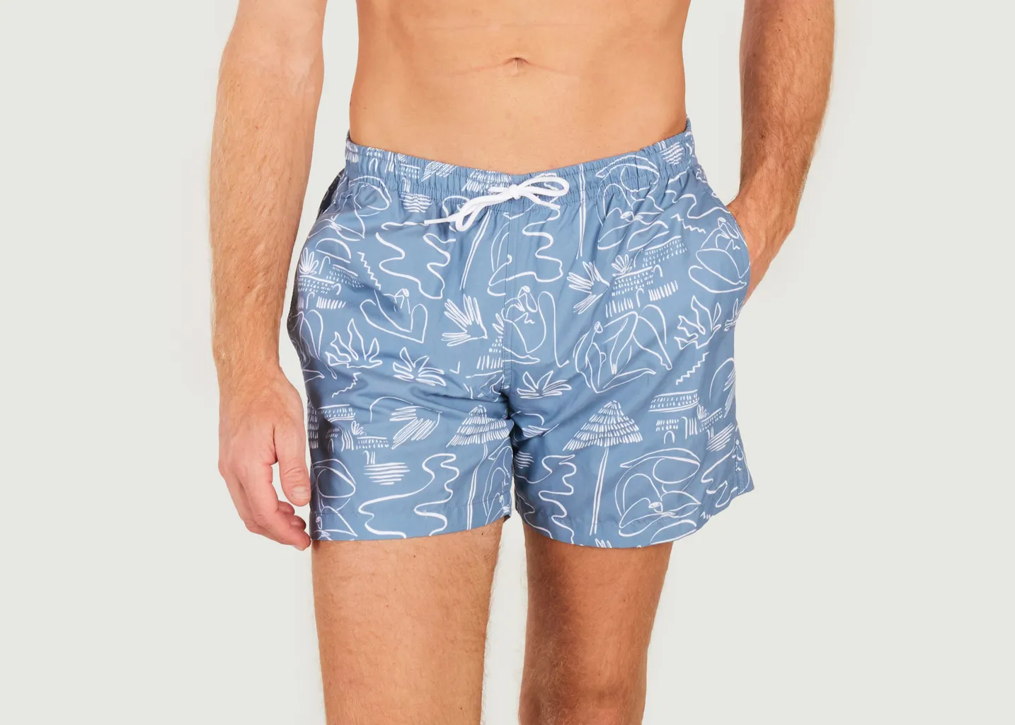 Short de bain à motif Baya Olow