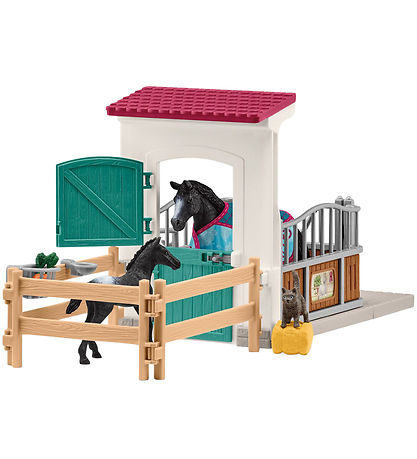 Schleich Horse Club - Hesteboks m. Hoppe og F?l - 42611