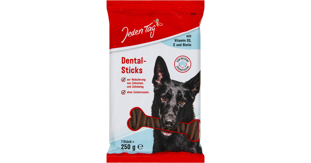 Jeden Tag Dental-Sticks 7er-Packung