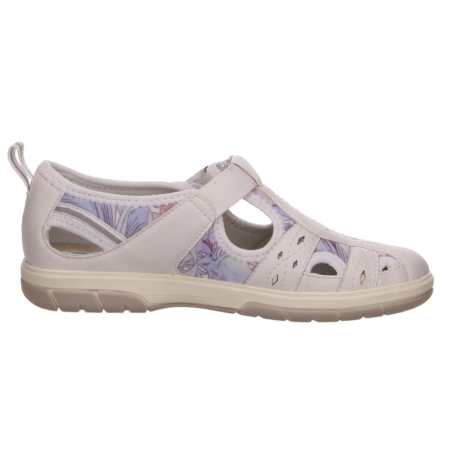 Jana Shoes Slipper weiß weiss/weiss kombi