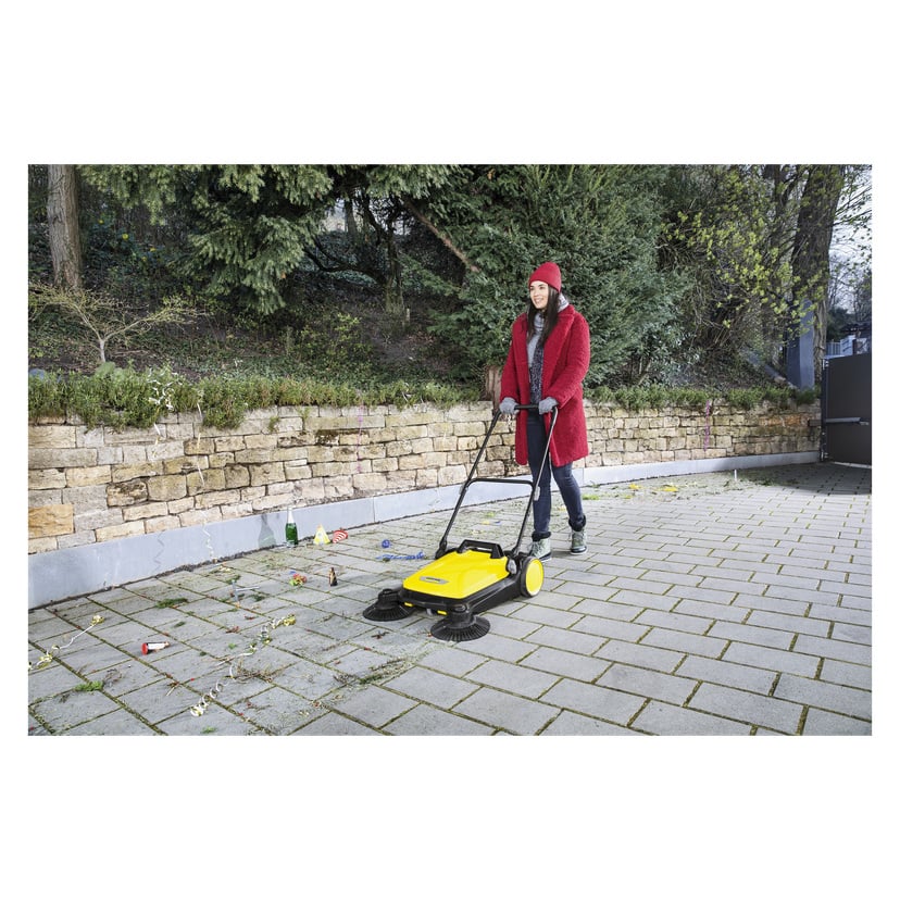 Manuell feiemaskin 68 cm 20 l