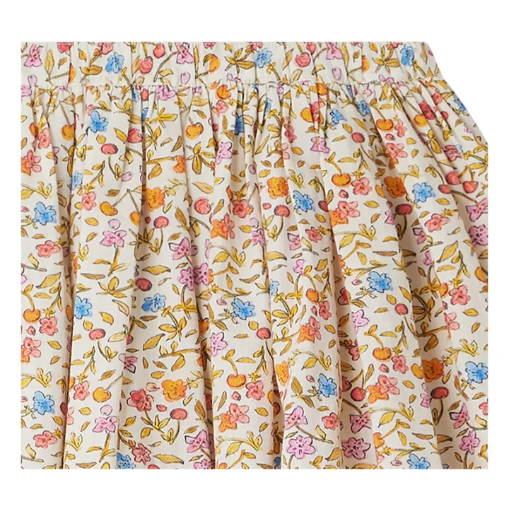 Bonpoint Jupe Fleurie Suzon | Abricot